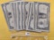 Twenty-five Mixed Series One Dollar Silver Certificates
