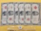 Six Five Dollar Red Seal United States Notes