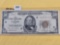 Series 1929 Brown Seal Fifty Dollar National Currency Note in Extra Fine plus.