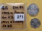 Great Britain 1943 Shilling and 1943 Six-Pence both in GEM Brilliant Uncirculated