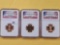 Three NGC Lincoln Cents in Proof 69 Ultra Cameo