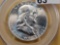 PCGS 1955 Franklin Silver Half Dollar in Mint State 65