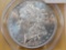 PCGS 1885 Morgan Silver Dollar in Mint State 63