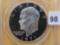 PCGS 1971-S Eisenhower Silver Dollar in Proof 69 Deep Cameo