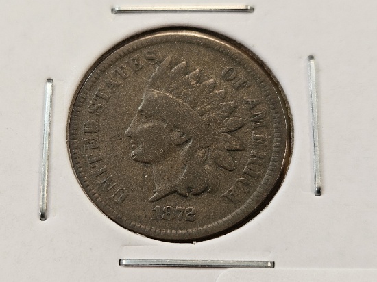 Semi Key Date 1872 Indian Head Cent