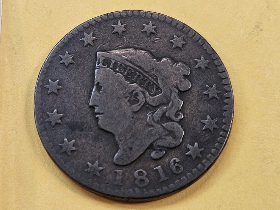 1816 Classic Head Large Cent