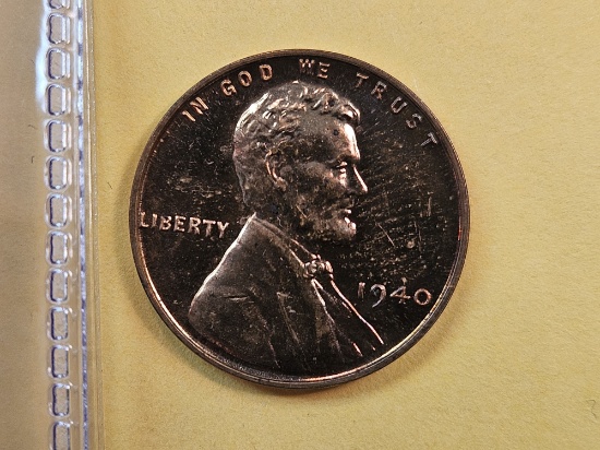 1940 Proof Wheat Cent