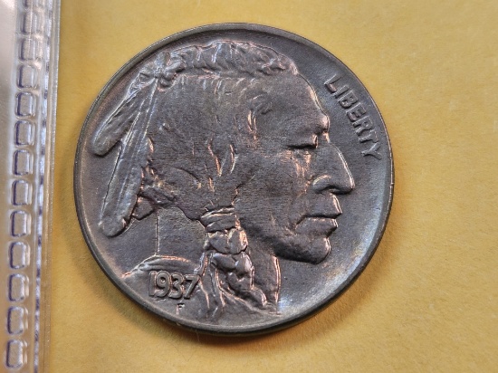 1937-D Buffalo Nickel in GEM Brilliant Uncirculated
