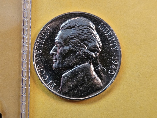 GEM Proof 1940 Jefferson Nickel
