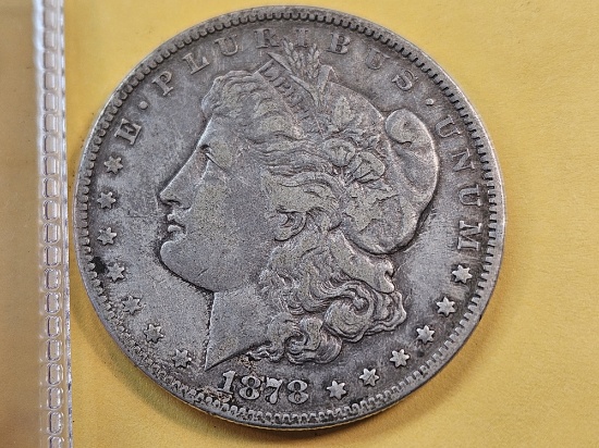 ** KEY DATE! ** 1878-CC Morgan Silver Dollar