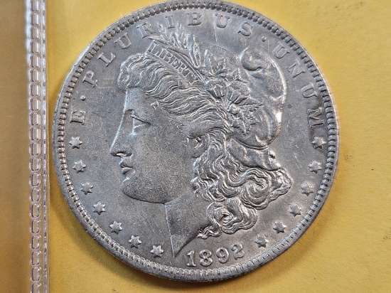 1892-O Morgan Silver Dollar