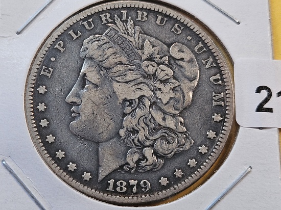 Better Date 1879-O Morgan Silver Dollar