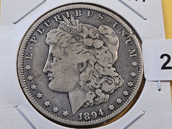 Better Date 1894-O Morgan Silver Dollar