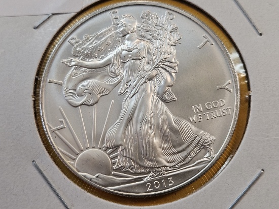 GEM Brilliant Uncirculated 2013 American Silver Eagle