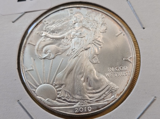 GEM Brilliant Uncirculated 2010 American Silver Eagle