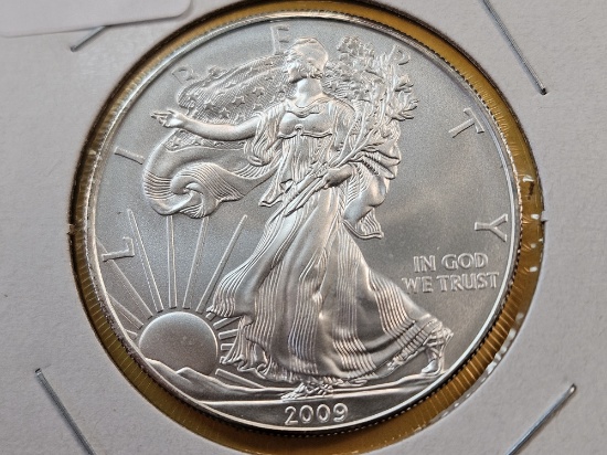 GEM Brilliant Uncirculated 2009 American Silver Eagle