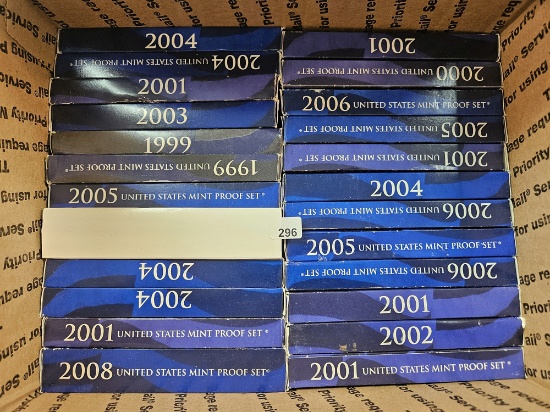 Twenty-Four US Proof Sets