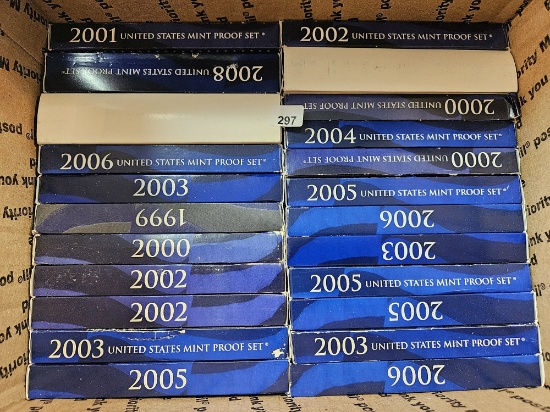 Twenty-Three US Proof Sets