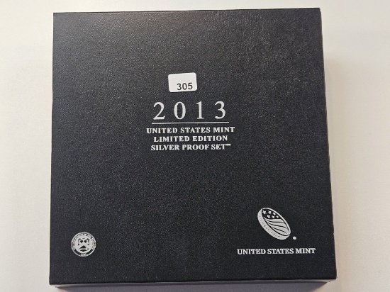 2013 US Mint Limited Edition Silver Proof Set
