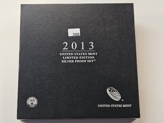 2013 US Mint Limited Edition Silver Proof Set