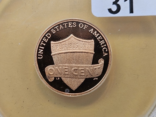 PERFECT! ANACS 2011-S Lincoln Cent in Proof 70 Deep Cameo