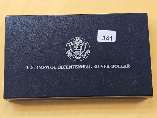 1994 US Capitol Commemorative GEM Proof Silver Dollar