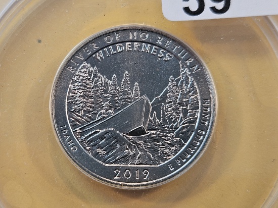 ANACS 2019-W Washington Quarter in MS-67
