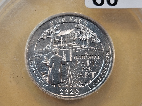 ANACS 2020-W Washington Quarter in MS-67