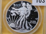 PERFECT! ANACS 2013-W American Silver Eagle in EU-70 Deep Cameo