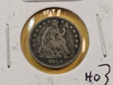 1859 Seated Liberty Silver Half Dime