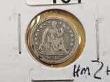 1842 Seated Liberty Silver Half Dime