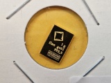 GOLD! Valcambi One Gram .9999 fine Gold Bar