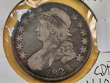 1824 Capped Bust Silver Half Dollar