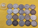 ** FULL ROLL ** Twenty Morgan Silver Dollars