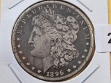 Little Better Date 1896-S Morgan Silver Dollars