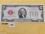 Series 1928-G $2 Dollar United States Note in About Uncirculated