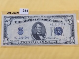 Series 1934-D Five Dollar Silver Certificate in Extra Fine