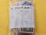 Sixty-one Mixed Foreign World Notes