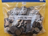Three Pounds Mixed Foreign Coins