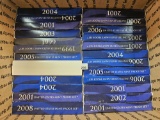 Twenty-Four US Proof Sets