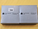 Two 1985 Commemorative Proof Silver Dollars