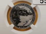 PERFECT! NGC 2018-S America the Beautiful Silver Quarter in Proof-70 Reverse Proof