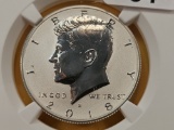 PERFECT! NGC 2018-S Proof Kennedy Silver Half Dollar in PF-70 Reverse Proof