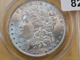 PCGS 1888-O Morgan Silver Dollar in Mint State 63