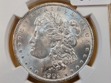 NGC 1902-O Morgan Silver Dollar in Mint State 63