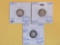Three Seated Liberty Dimes