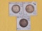 Three About Uncirculated plus Columbian Commemorative half Dollars