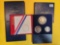 Five 1976 Three-Coin SILVER Bicentennial Proof Sets