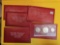 Five 1976 Three-Coin SILVER Bicentennial Mint Sets