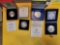 Four Silver Proof World Coins